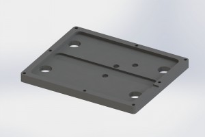 Tiny Heated Bed Spacer Plate