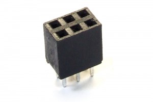 Buchsenleiste 2x3 RM 2.54mm C124421