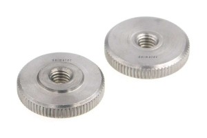 Rändelmutter M4 DIN 467 niedrige Form