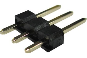 Stiftleiste 3-pol RM 2.54 mm