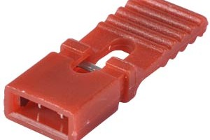 Kurzschlussbrücke rot mit Grifflasche