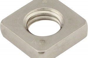 Vierkantmuttern (niedrige Form) - M4 DIN 562 - Edelstahl A2