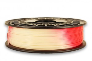 Das Filament PLA Thermo-Rot
