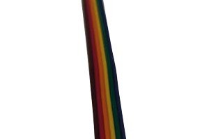 Flachbandkabel, AWG24, 6-pol., farb., 30m-Rolle