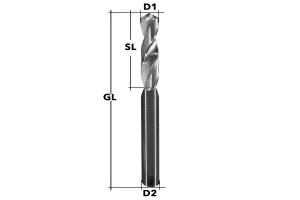 VHM-Bohrer Ø4.2mm DIN6539 Duplicate