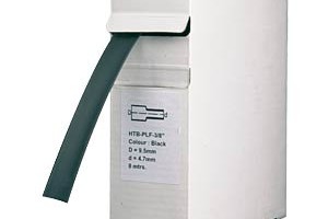 Schrumpfschlauch-Box, 15m, schwarz, Ø2,4mm