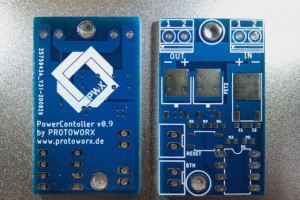 PowerController v0.9 PCB