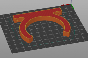 Flaschenhalterung oben Biereinschenker