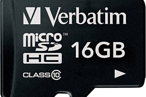 MicroSDHC-Speicherkarte 16GB