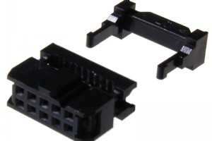 Pfostenbuchse 12-polig