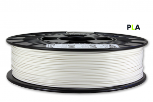 Das Filament PLA Tonweiß matt