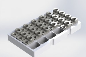 Tray for Merlin V3 Heizblock vertikal