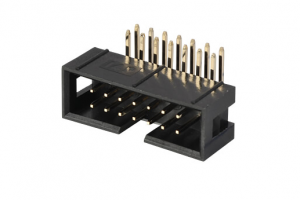 Wannenstecker, 14-polig, gewinkelt