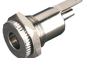 Hohlstecker-Buchse, Zentraleinbau, Metall