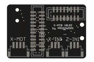 X Connector PCB 0.92