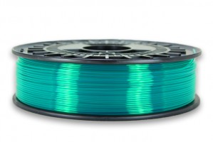 Das Filament PLA Transluzent-Grün