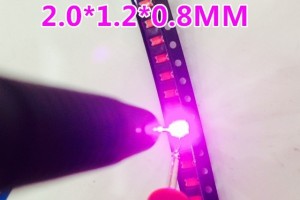 LED Pink 38mcd@20mA Top View 0805