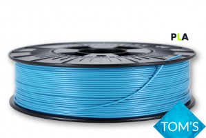 Das Filament PLA Toms3D Infinity Blue