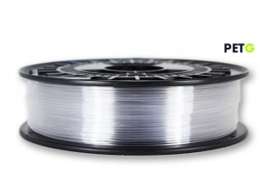 Das Filament PETG Natur