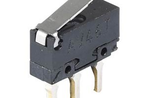 Snap-Action-Mikroschalter, 1x UM, simulierte Rolle