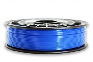 Das Filament PLA Transluzent-Blau