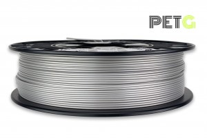 Das Filament PETG Alu-Silber