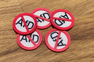 5x Einkaufswagenchip No-AFD